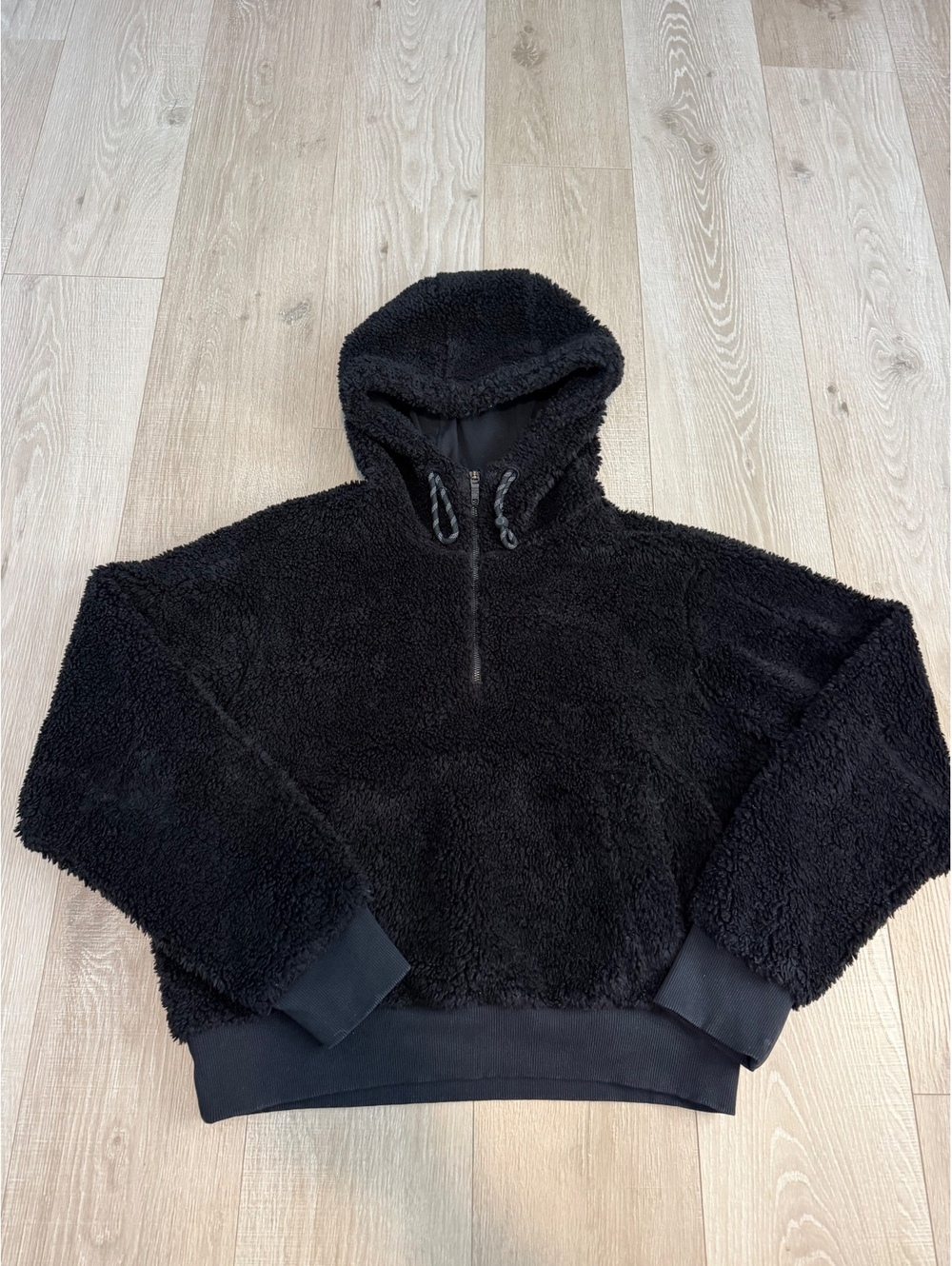 Lululemon Oh So Sherpa Half Zip Pullover Hoodie Size 10